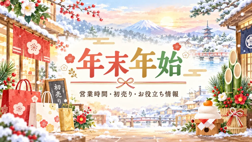 年末年始カテゴリー